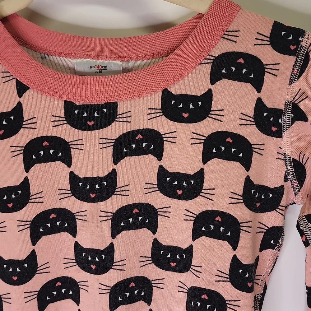 Size 10 Hannah Anderson Cat long sleeve tee.   C99 - Picture 2 of 8